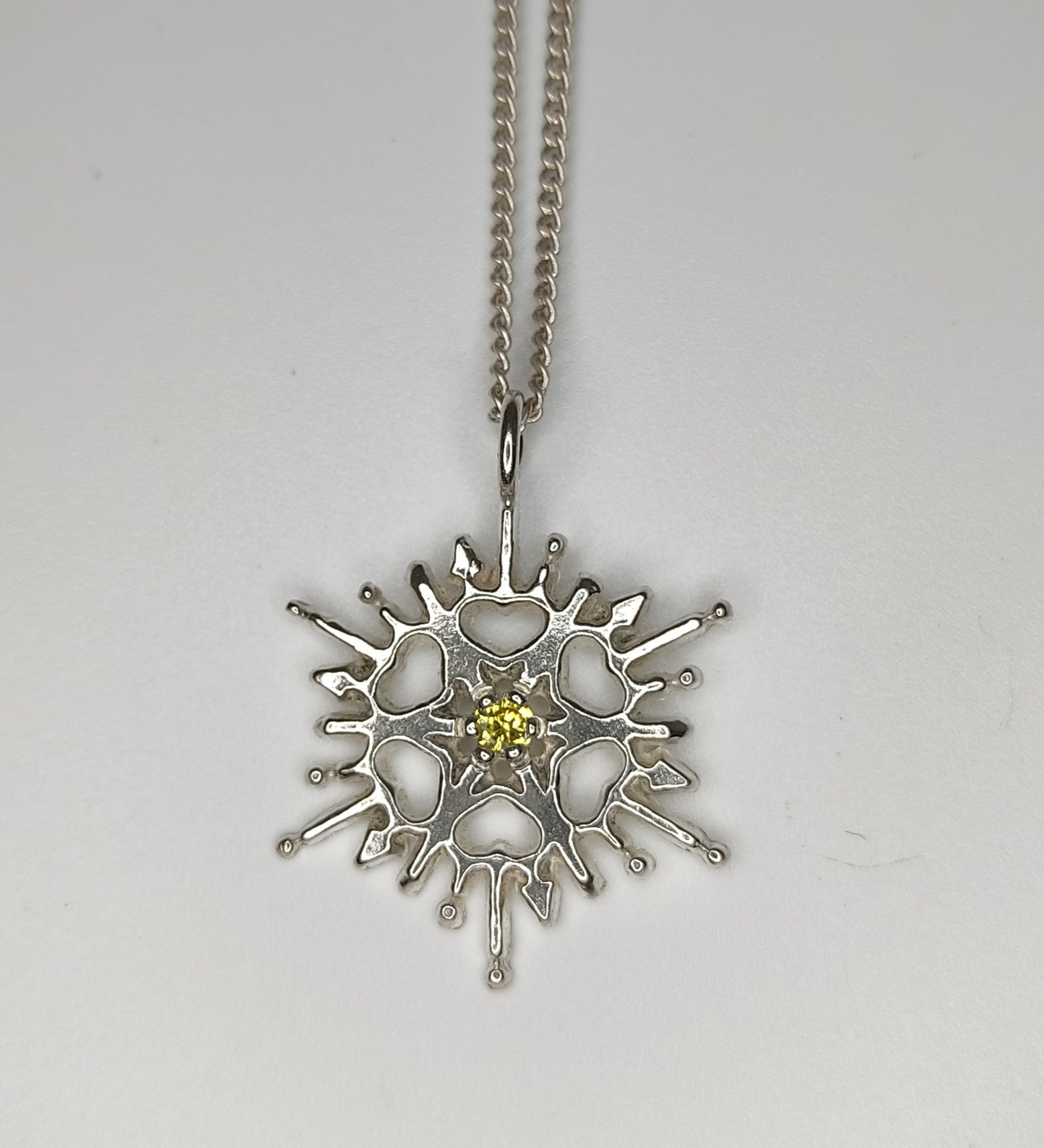 Colgante Cristal de Elementum mediano
